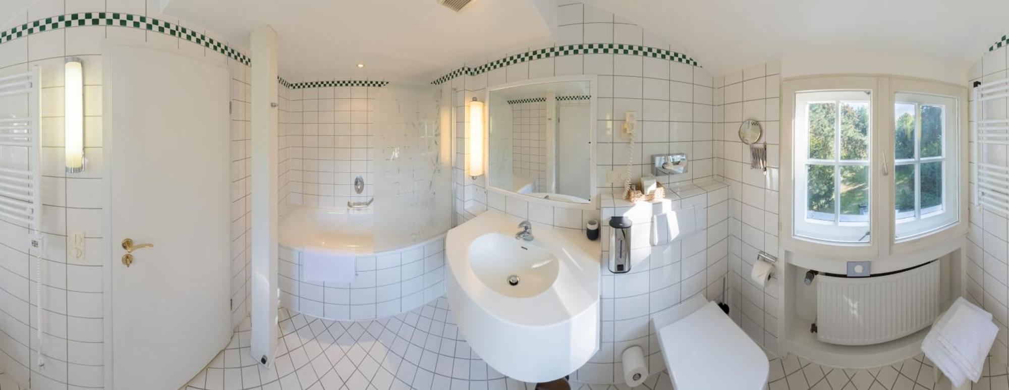 Hotel Villa Im Park Düsseldorf Rum bild
